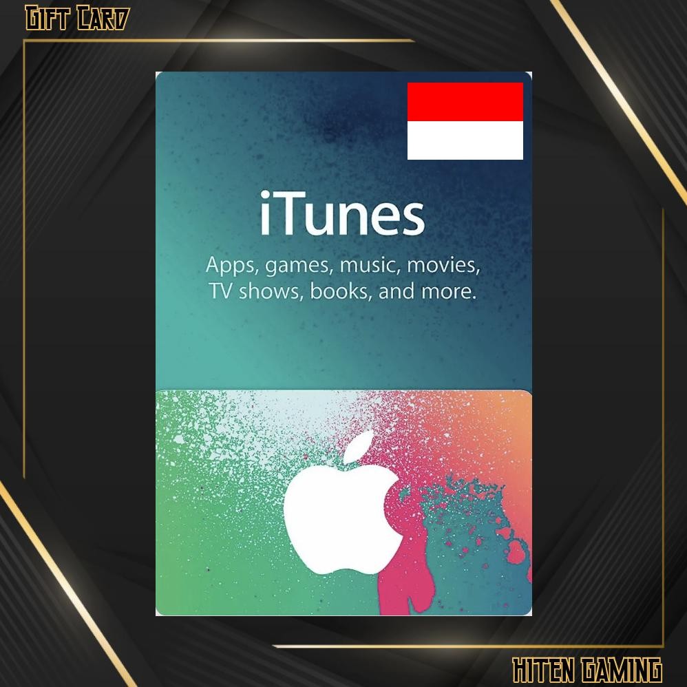 (POTONGAN HARGA) App Store & iTunes Gift Card IDR Indonesia [Digital Code]