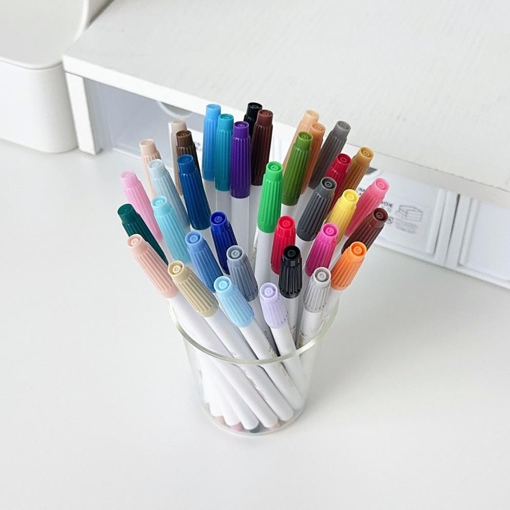 

Ok75 Winzige Set 12 Calligraphy Pen Soft Brush Pen Aesthetic Vintage Warna Warni Brush Lettering Marker Pena Kuas Warna Pulpen Pena Kaligrafi Coloring Markers Viral