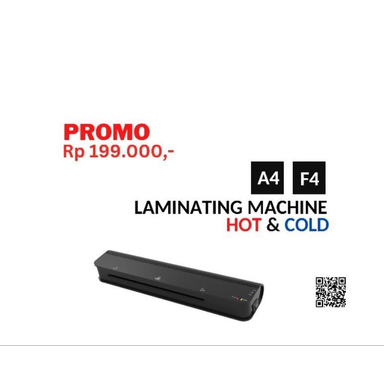 

tre-57 Mesin Laminating F4 A4 WESTECH LM-04 Hot and Cold Berkualitas
