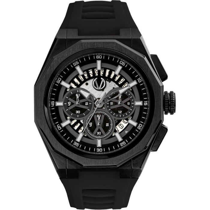 Jam Tangan CHRIST VERRA Pria Original CV 12189G-36 BLK