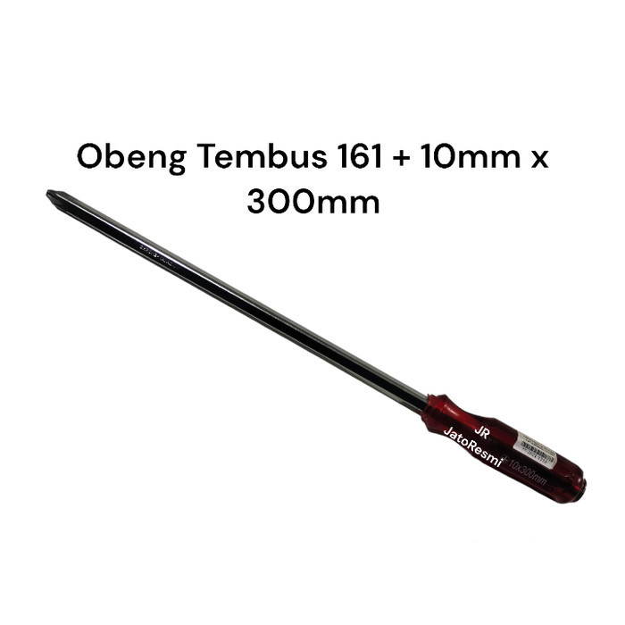 <<<<<] Obeng Tembus 161 + 10mm x 300mm Obeng Tembus + 12"