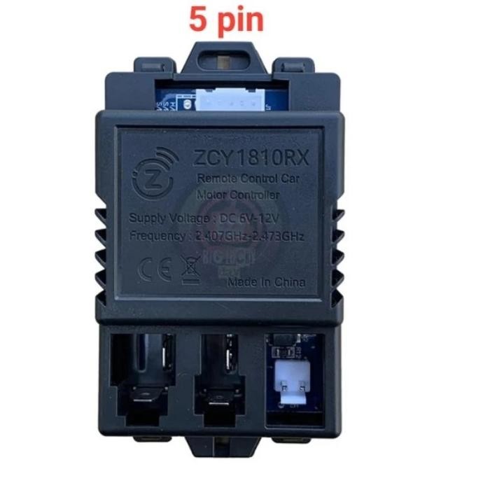 Remot Receiver Zcy1810Rx / Jr1810Rx 7Pin 6V - 12V Mobilan Aki Set Part Original
