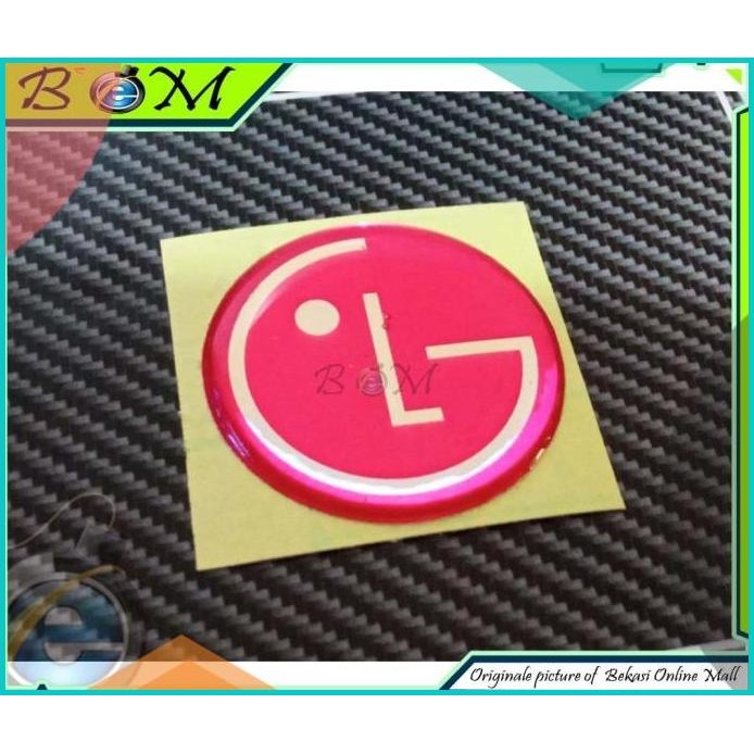 

Sticker stiker Logo timbul Emblem LG 1 140BZ4 tools n parts
