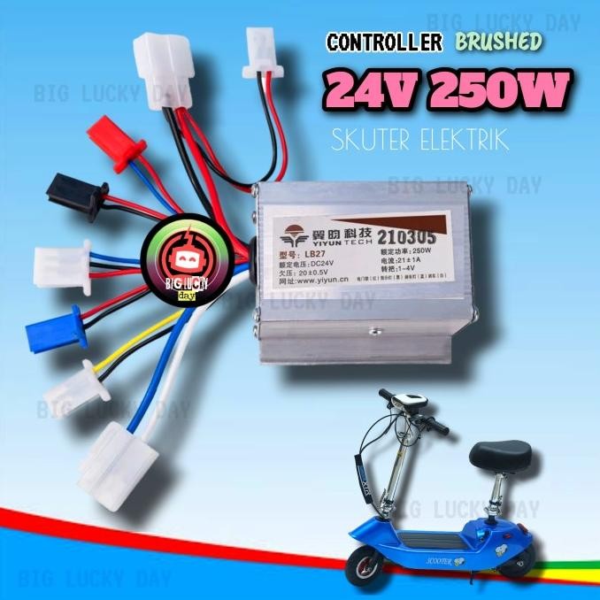 Kontroler Skuter Selis Mr Jackie S898 24V 250W Controller Mr.Jackie Original