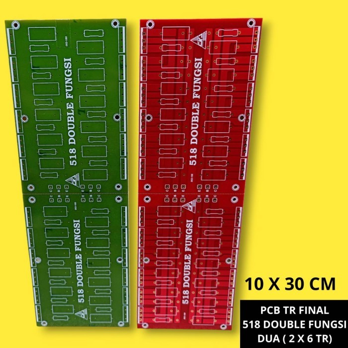 Open DS] PCB TR Final 518 Double Fungsi CKJ Transistor ( 2x6 Set TR) Toshiba 3U