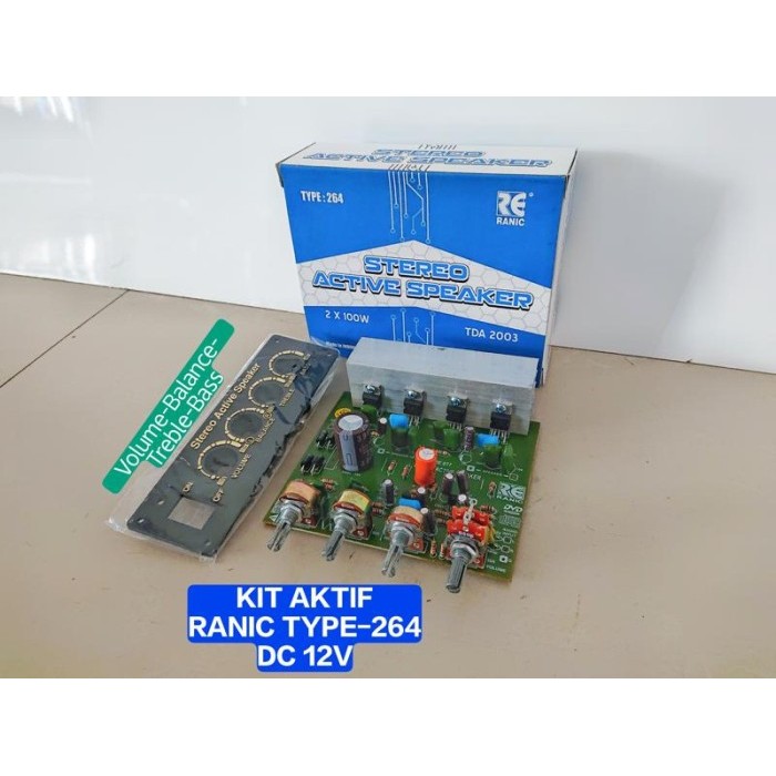 ------] Kit Power Aktif Ranic 264 Kit Speaker Aktif Stereo Ranic Type 264 2003