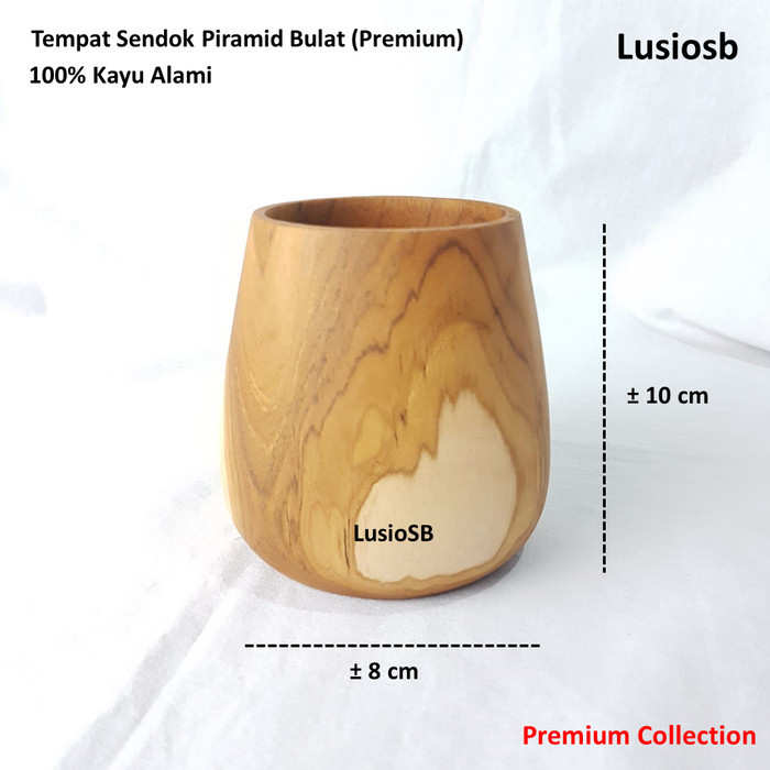 

Terbaru Tempat Sendok Makan Piramid / Tempat Peralatan Makan / Cutlery Holder - Coklat Polos Limited