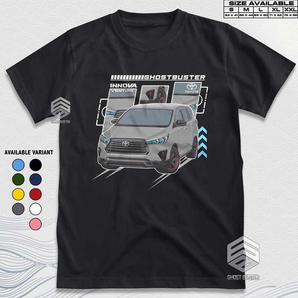 Promo Kaos Toyota Innova Reborn Venturer Jdm Street Baju Distro Mobil Mpv Racing Tshirt Otomotif Gba
