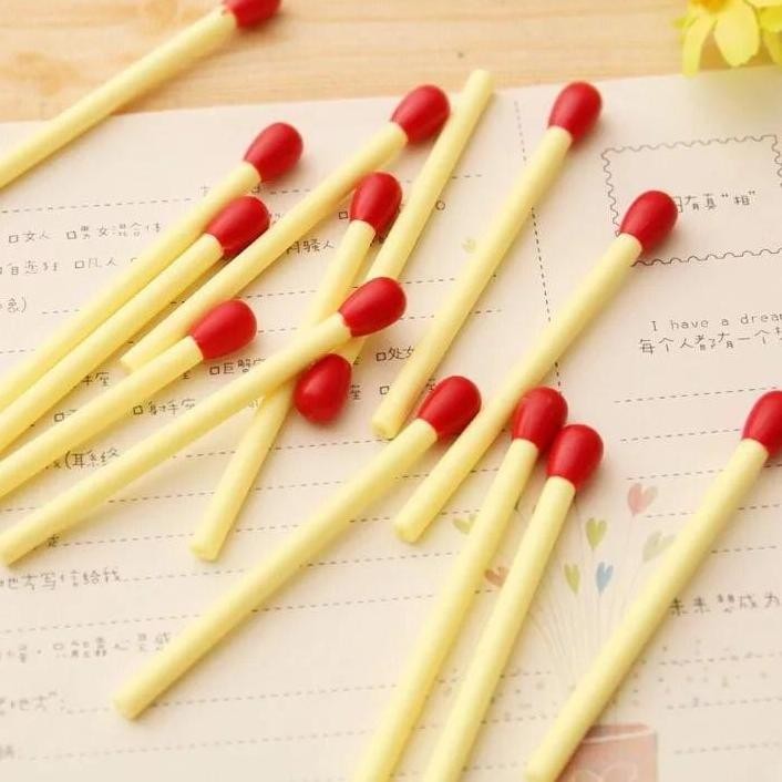 

LE PULPEN KOREKAPI/ MATCHES MATCH PEN / BOLPEN KARAKTER UNIK LUCU MOTIF