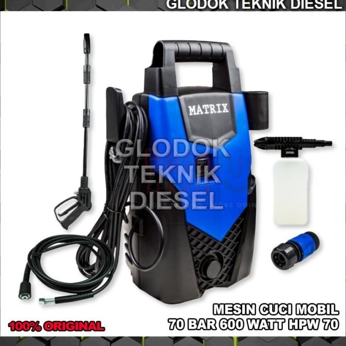 Mesin Steam Cuci Mobil Motor Jet Cleaner Listrik HPW 70 Bar HPW70 ORI