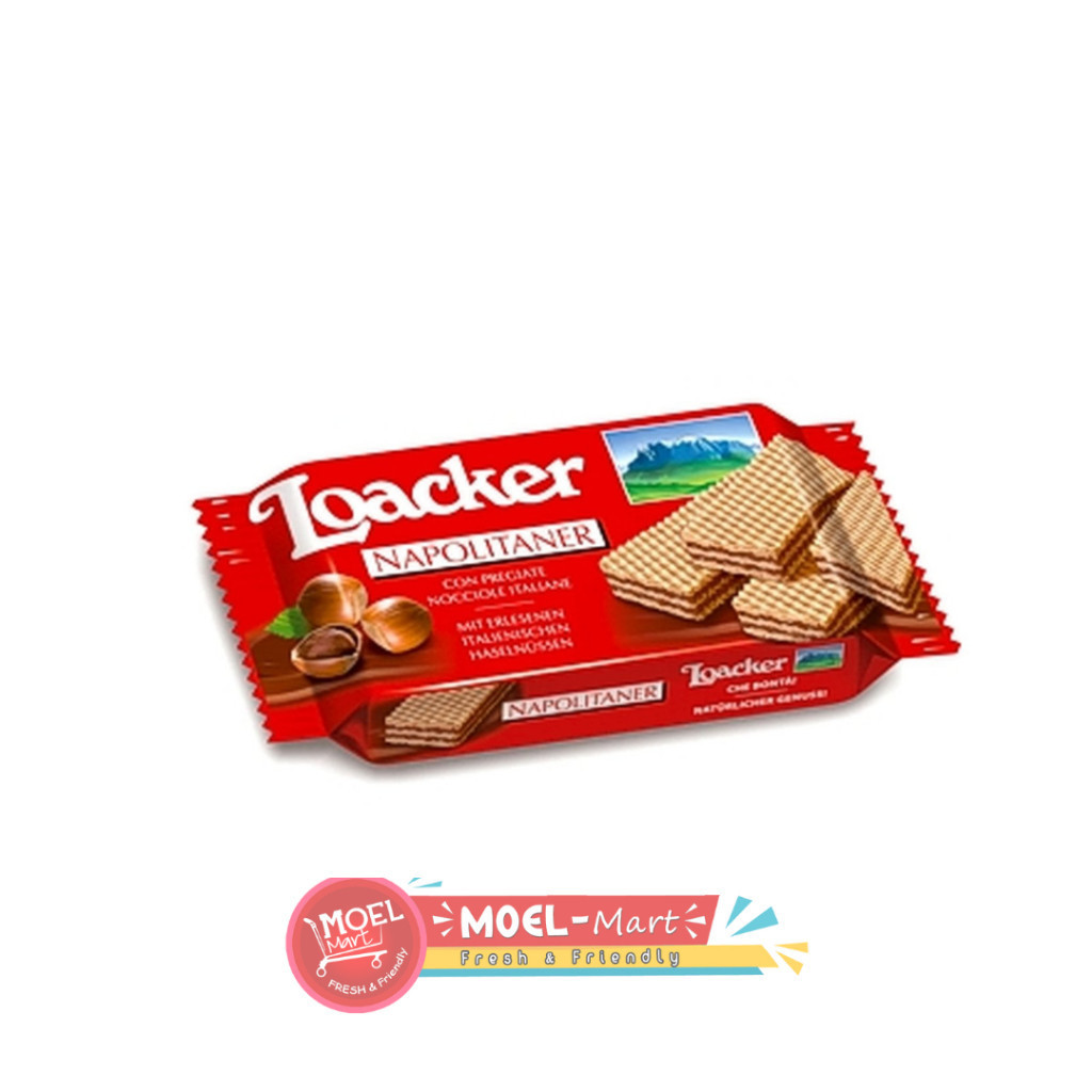 

LOACKER WAFER NAPOLITANER 45GR