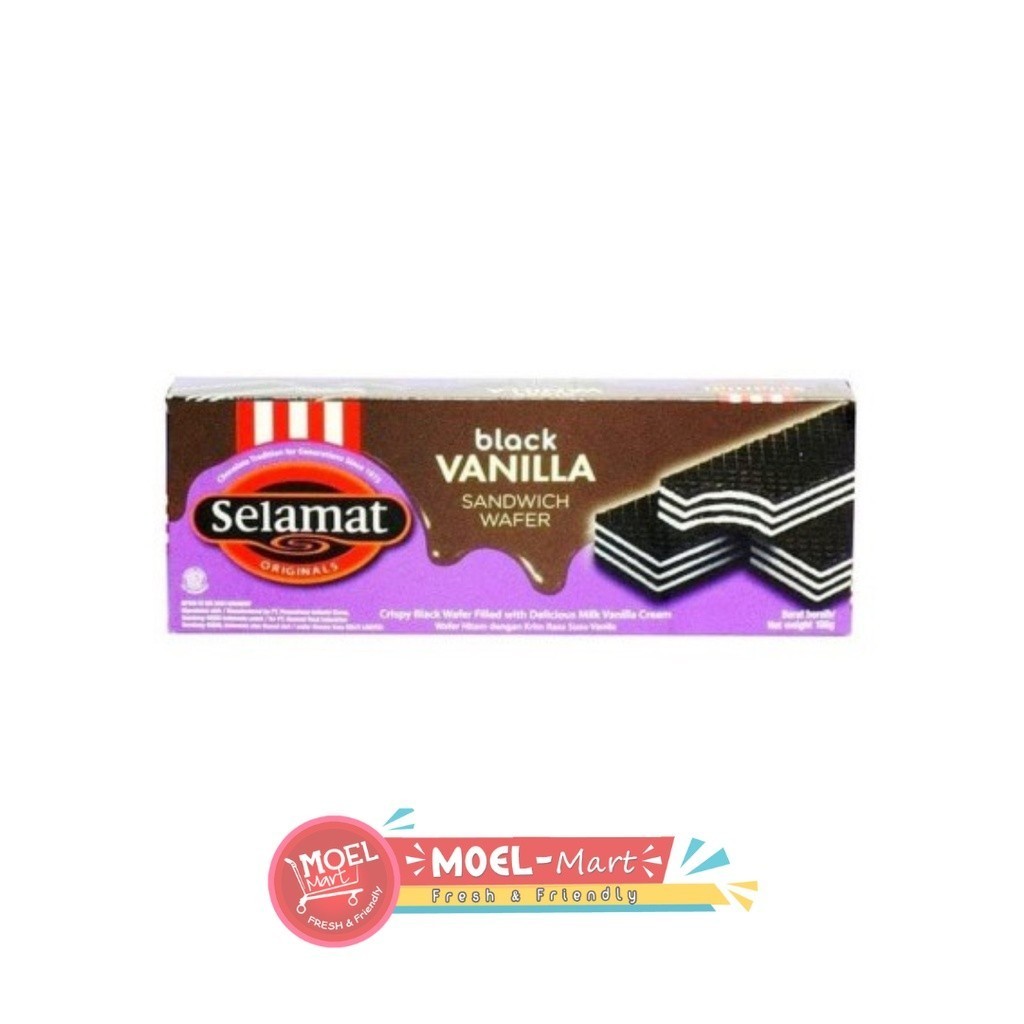 

SELAMAT Wafer Black Vanilla 198gr