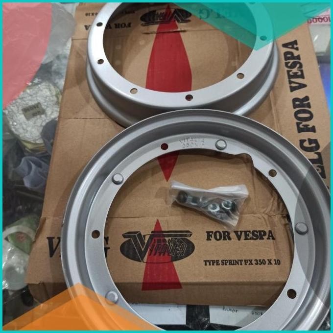 velg pelek vespa ring 10 merk VITALIA 140BZ4 suku cadang