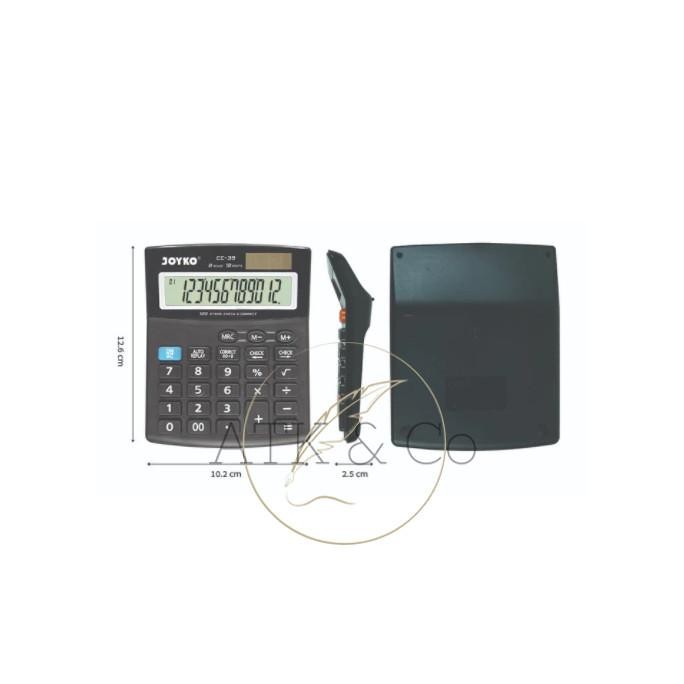 

PK32 Calculator Pasar Joyko CC-39 - Kalkulator 12 Digits Check Correct Berkualitas