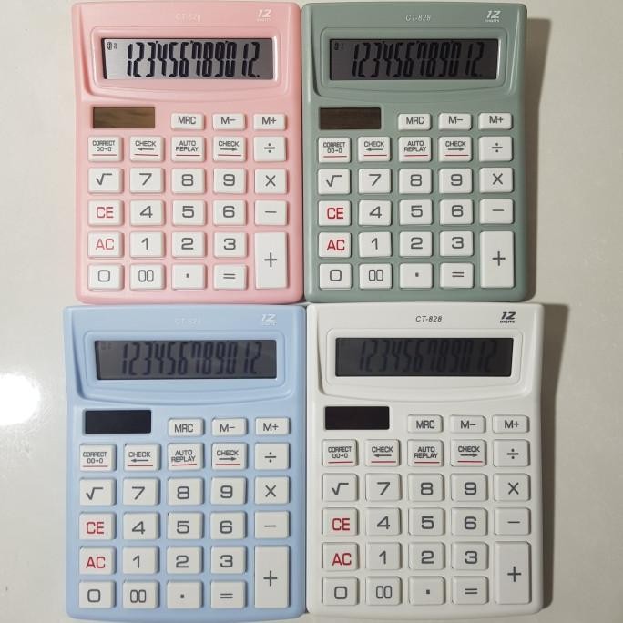 

Hot Sale Kalkulator Warna 12 Digit - Kalkulator CT 828 Viral