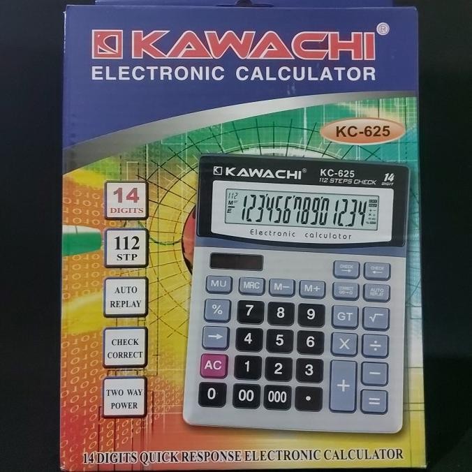 

fx-76 Kalkulator 14 Digits Kawachi Berkualitas