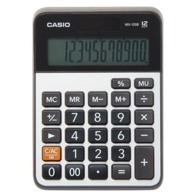 

see-97 CASIO MX-120S - Kalkulator Meja Terlaris