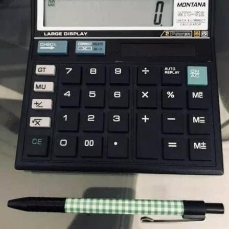 

By05 Kalkulator 12 Digit MONTANA MTC-512 / Calculator Check and Correct ORI Original