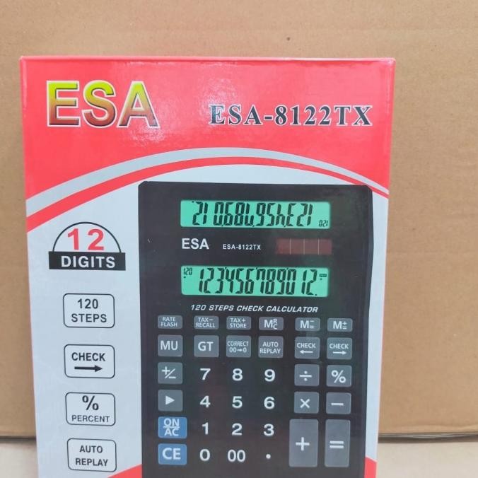 

EVY-510 kalkulator dagang 2 layar ESA 8122 TX Termurah