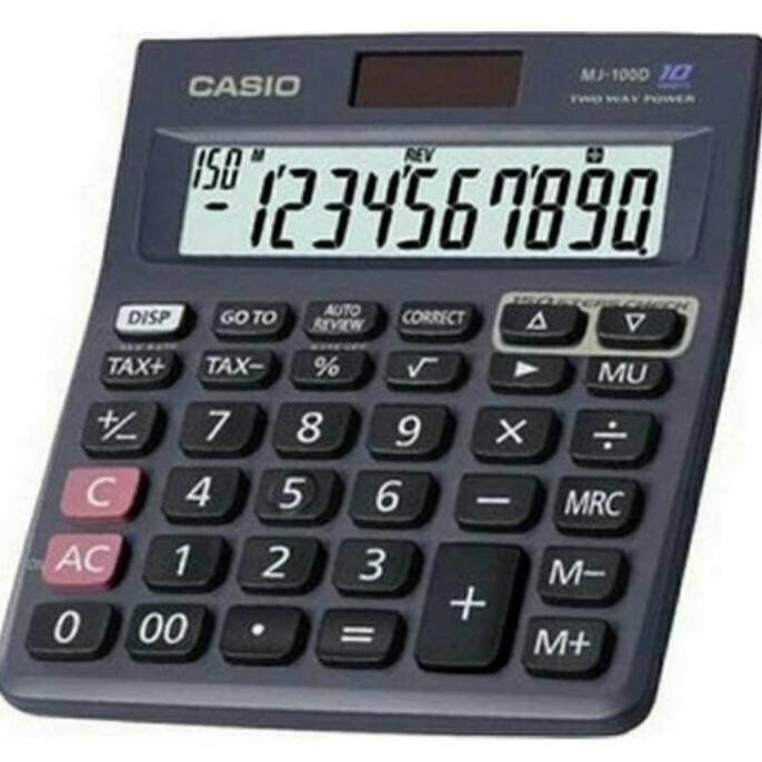 

gf-5 CASIO MJ-100D CHECK & CORRECT CALCULATOR Sale
