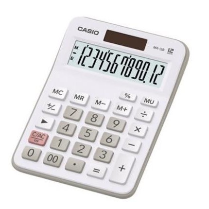 

t-56 Kalkulator CASIO MX-12B-WE 12 DIGIT ( White ) Sale