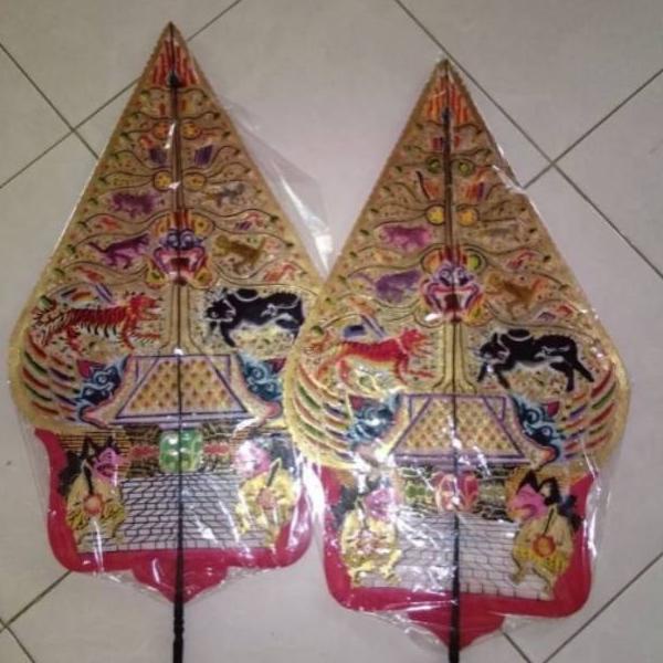 Terbaru Wayang Kulit Gunungan Jumbo 80 Cm