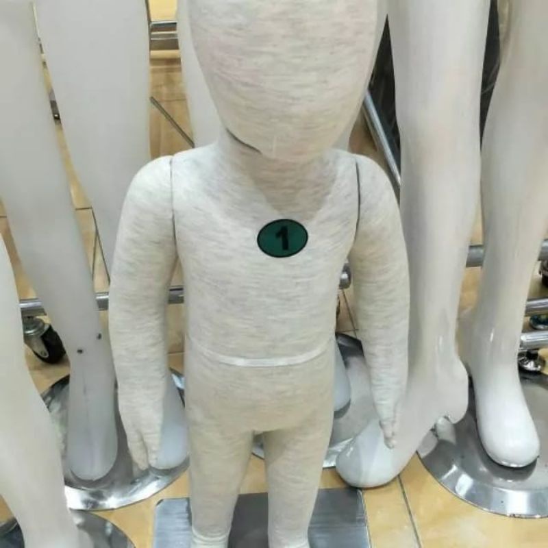 Manekin Full Foam Anak Dummy Boneka Jahit Patung Baju Display Baju Manekin Tusuk