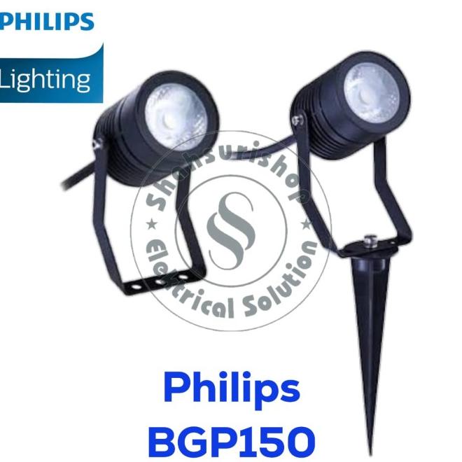 Lampu Led Philips Bgp 150 3W 3 Watt Led Sorot Taman Tancap Dan Tembok