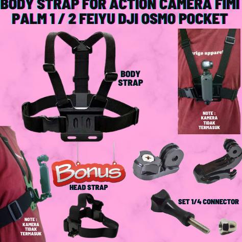 Body Strap For Action Camera Dji Osmo Pocket Feiyu Pocket Fimi Palm
