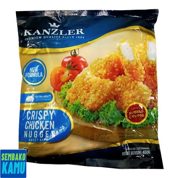 

Kanzler Chicken Nugget Crispy 450 gr
