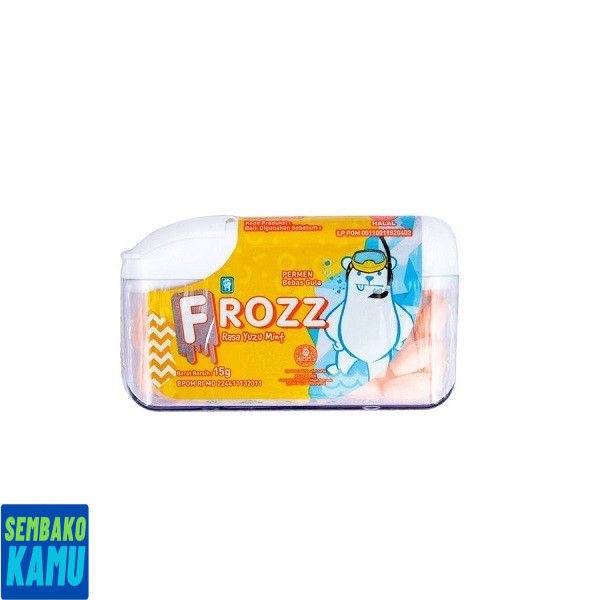 

Frozz Yuzu Mint 15 gr - Permen