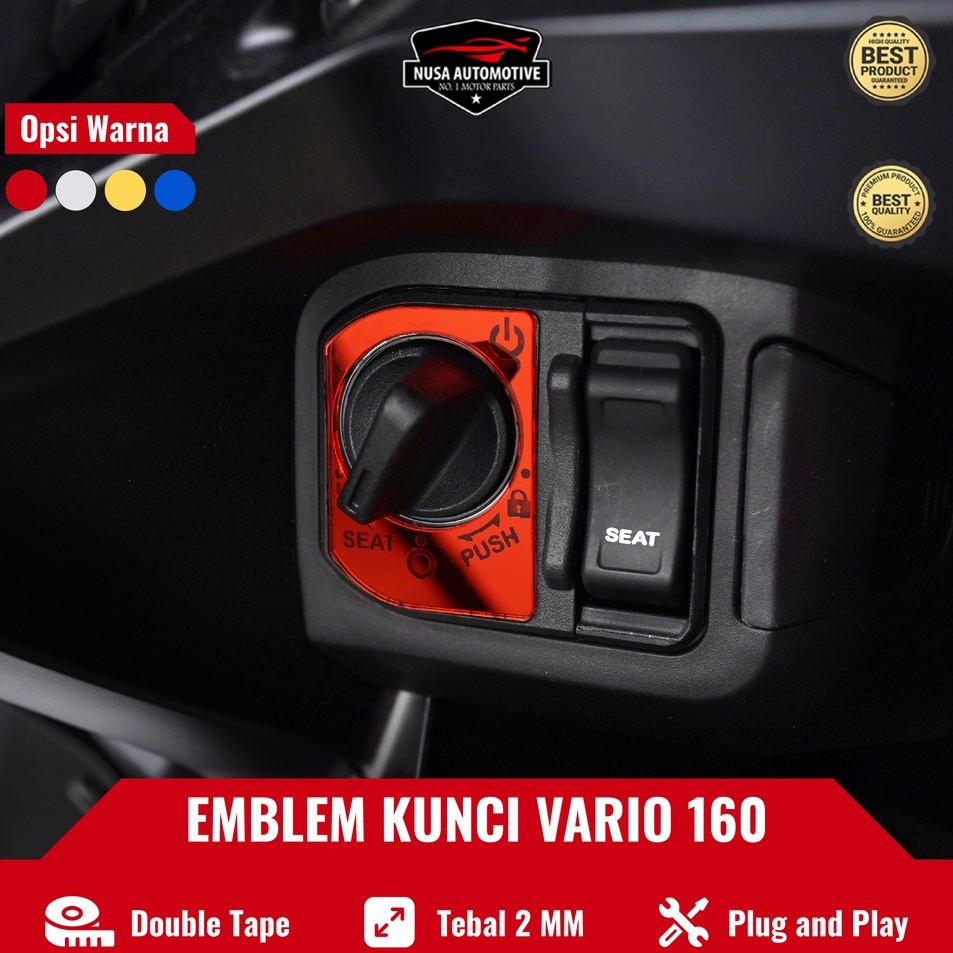 Diskon EMBLEM KEYLES KUNCI KONTAK AKRILIK PCX ADV VARIO COVER KUNCI KEYLESS GARNIS COVER  NEW ADV 16