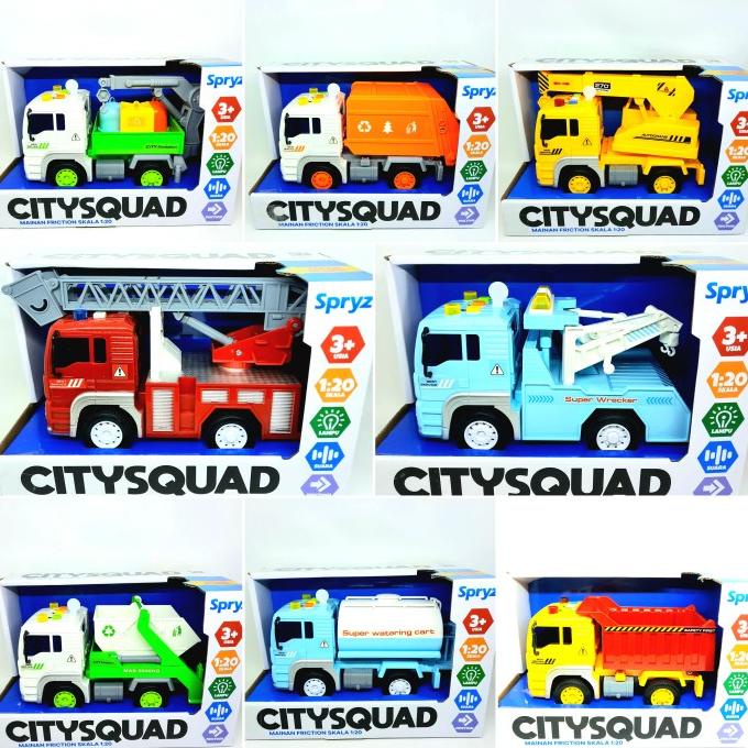 Sale Sale Mainan Mobil Mobilan City Squad City Action City Service Cruzer Termurah Termurah