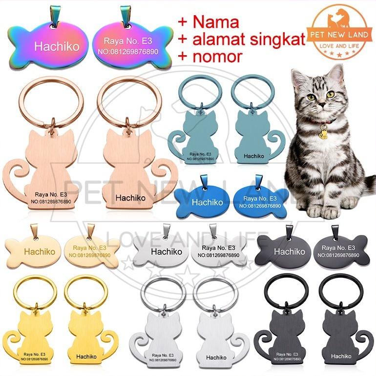 Viral Nama Kucing Custom Kalung Custom Kucing Lucu