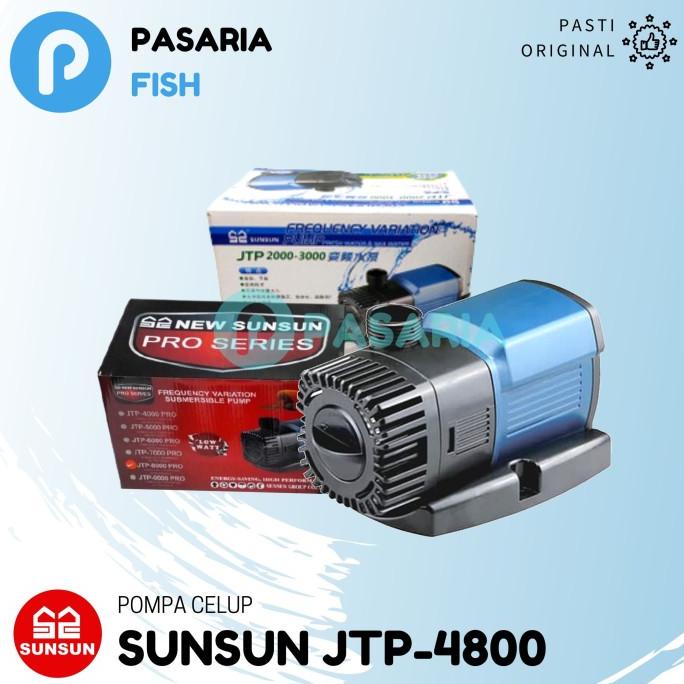 /////] SUNSUN JTP4800 / JTP 4800 liter/jam Pompa Celup Kolam Rendah Daya