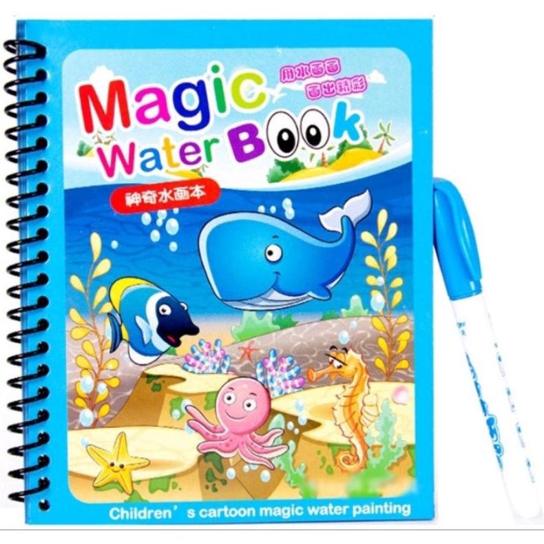 

Termurah S2082 Magic Water Book / Water Drawing / Buku Mewarnai Anak Magic Air Puzzle Coloring Belajar Warna Anak Tk Montessori Paud Sekolah Kri