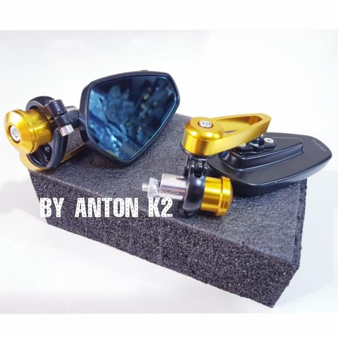 Kaca Spion Jalu Oval Variasi Motor Vixion New Nvl/R 150/R 25/Xabre Dll