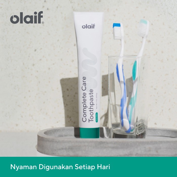 Olaif Complete Care Toothpaste 200g / Pro Clean Toothbrush