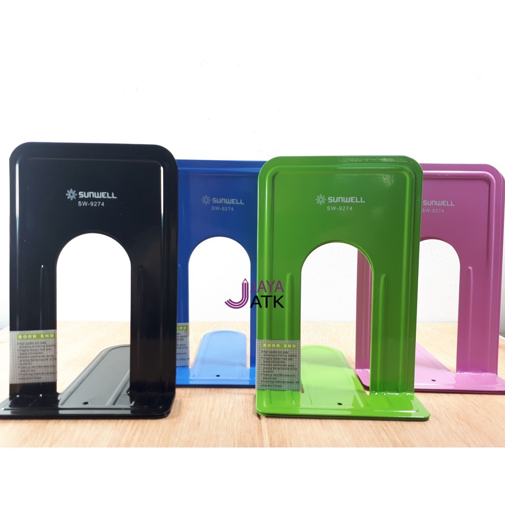 

Terjamin Bagus Book End / End Book / Pembatas Buku Besi / Standar Book No 7 TPV