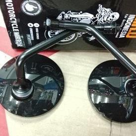 Spion Motor Bulat Variasi Honda Scoopy Fino Beat Model Ala Retro