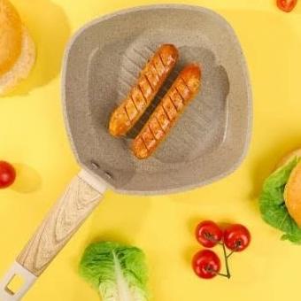 ] STEIN/STEINCOOKWARE/GRANITE SERIES/GRILL/PAN/TEFLON/ANTI LENGKET/ GREB