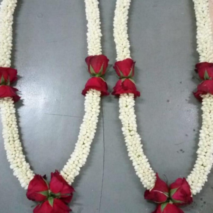 Ready stok Bunga kalung melati kalung bunga bunga penyambutan kalung selamatdtg