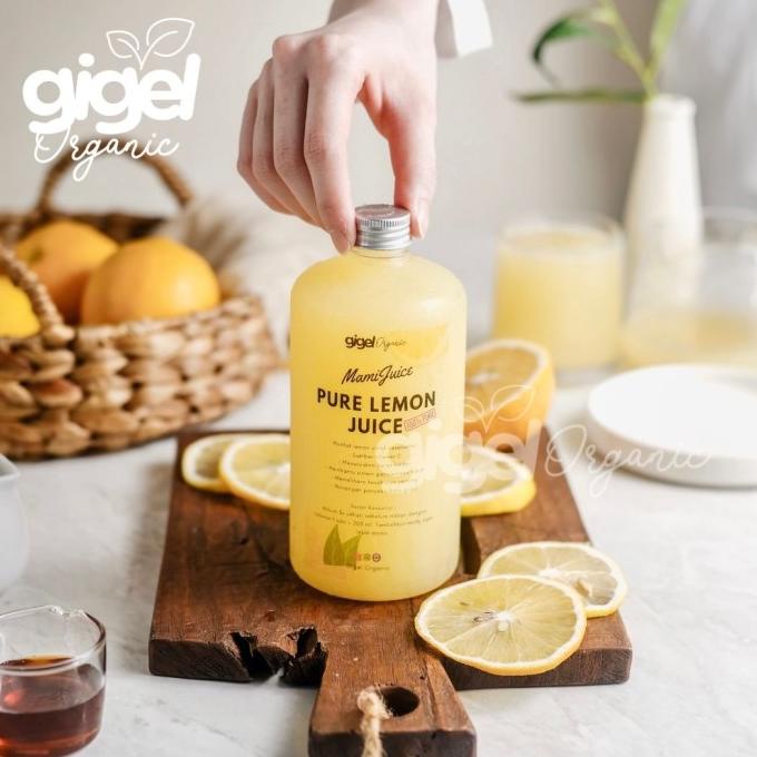 

MamiJuice Sari Lemon 500ml, by Gigel Organic, Jus Lemon Juice Pure Air