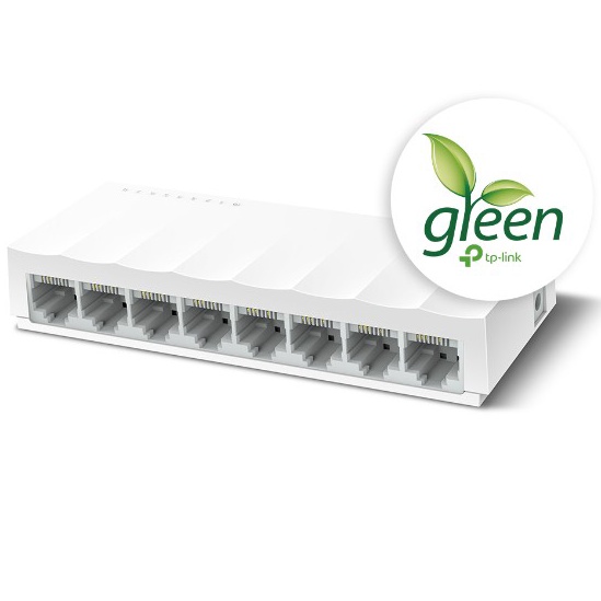 Ready Switch Hub TP LINK 8 Port LS1008 10/100Mbps Desktop Switch Hub Model Baru