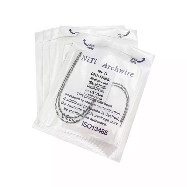 ➾❈❁ HIGH QUALITY open coil spring FDA OCS NITI ortho bracket behel orthodontic koil per pegas Diskon