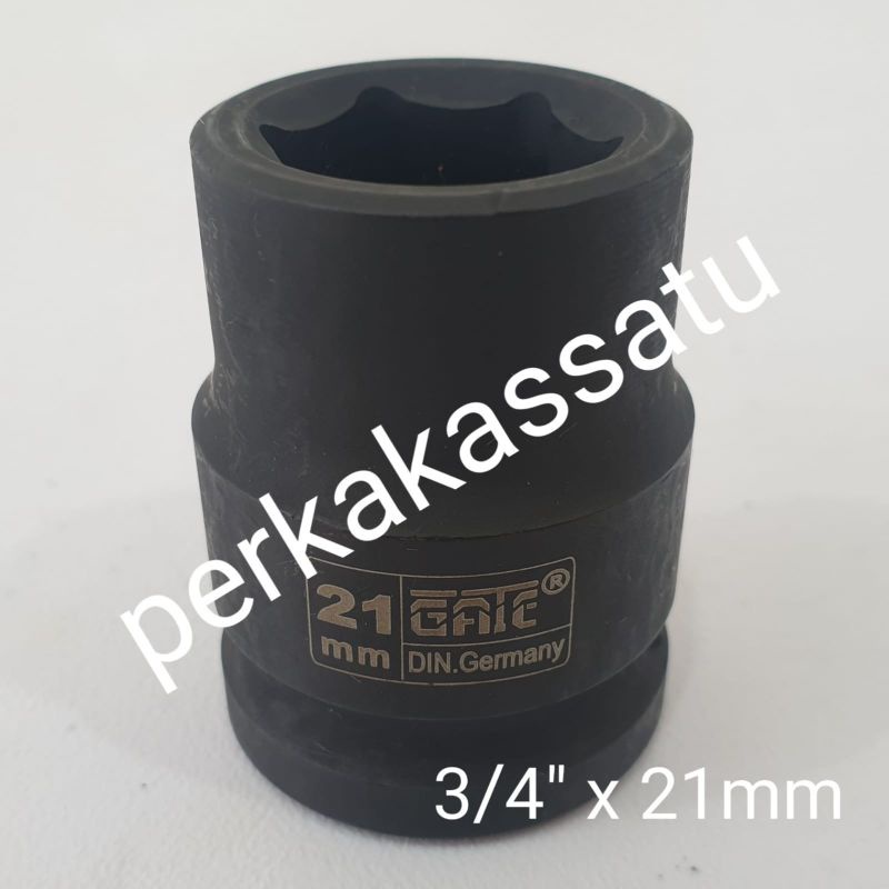 MATA SOCK IMPACT 3/4" X 21MM 3/4 INCI INCH 21 MM GATE SOK SHOCK