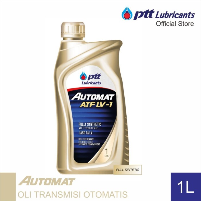 PTT Lubricants Automatic Transmisi ATF LV PTT star