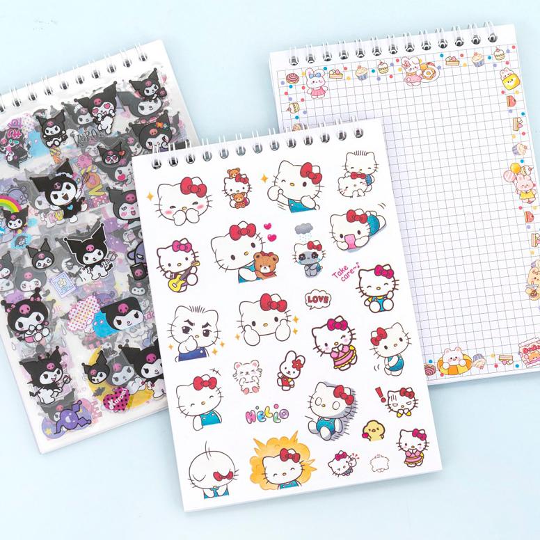 

Viral Buku Sticker 3In1 Viral Terlaris Stiker Kuromi Kartun Korea Lucu Vyp