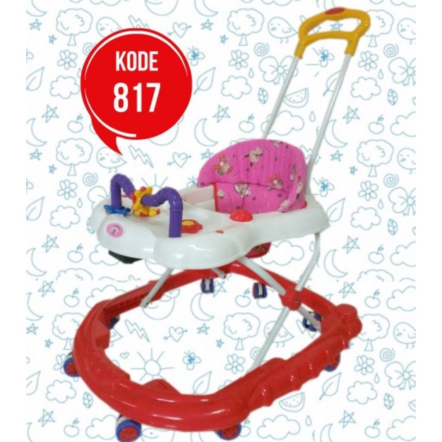 Qu Baby Walker Hokiku 871  baby Walker Musik Alat bantu Jalan Bayi Baby Walker 817 Baby Walker Hokik