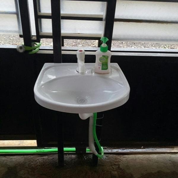 Washtafel Plastik 1Set Lengkap Innoplas/Washtafel Cuci Tangan Berkualitas